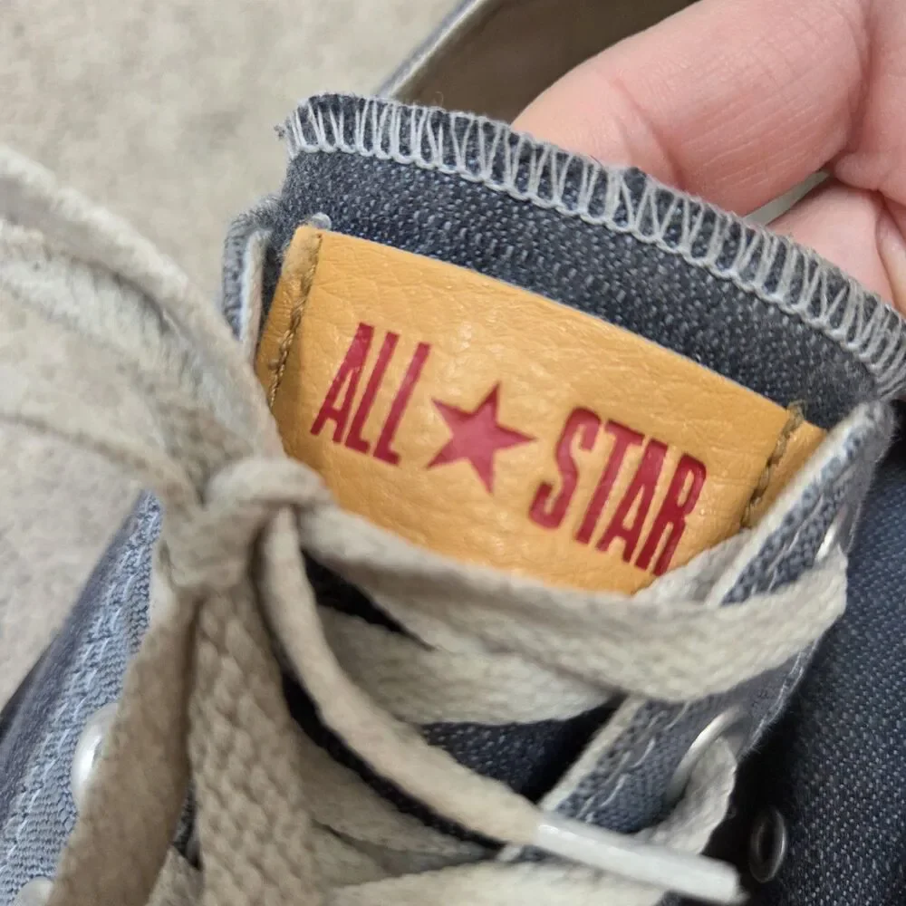 Converse Chuck Taylor All Star Ox Low Womens Size 7 Blue Athletic Shoes Sneakers